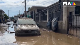 Desastre en Veracruz por lluvias.