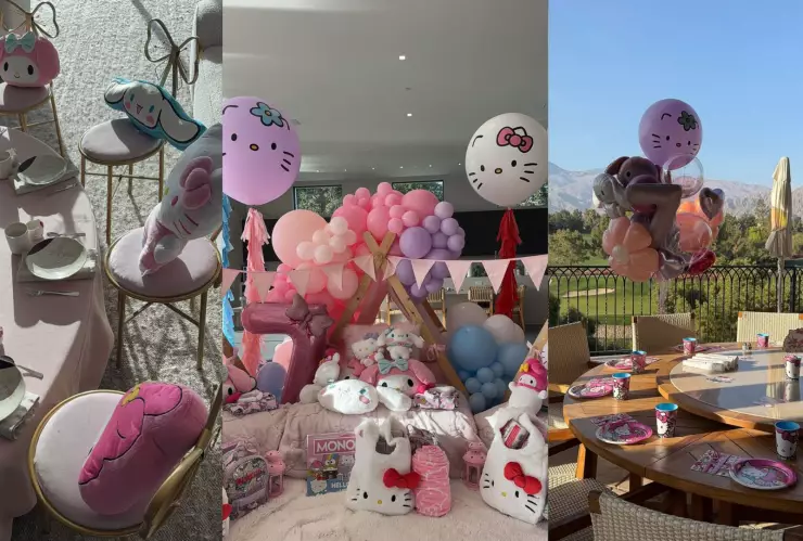 La fiesta de pijamas de Stormi: Kylie Jenner lo hizo otra vez