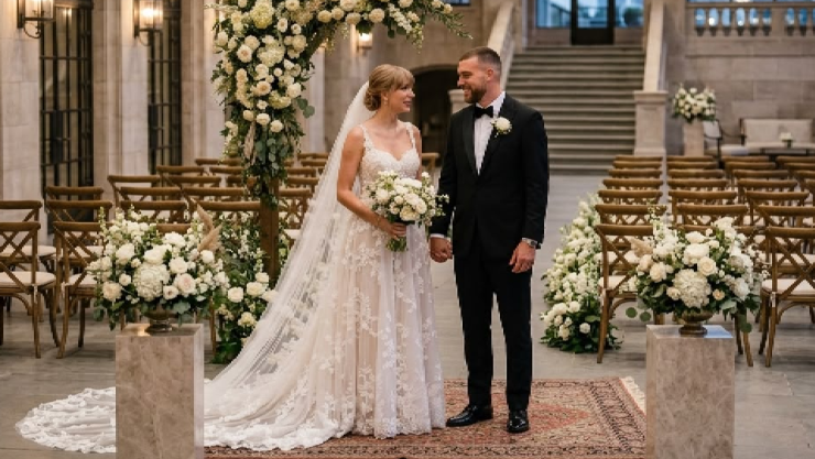 Taylor Swift y Travis Kelce Boda