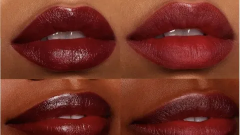 Los tonos cálidos de labiales pueden combinar con pieles claras o morenas