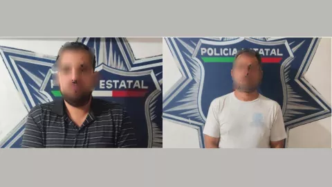Detienen a dos sujetos por robar una casa en la colonia El Palmito, en Culiacán. .jpg