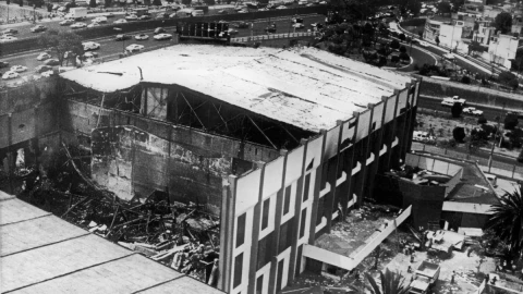 Cineteca Nacional incendio 1982