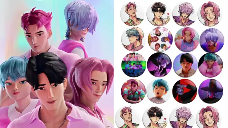 Saja Boys de Kpop Demon Hunters Ideas de pines para decorar útiles escolares.jpeg