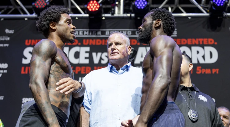 Errol Spence Terence Crawford pelea box