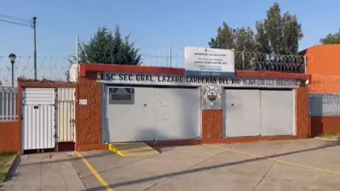 VIDEO: Alumna murió en secundaria de Zumpango tras “caer” del edificio