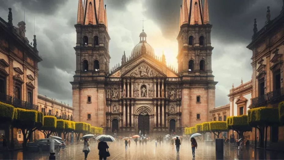 ¡Granizo, rayos y fuerte lluvia HOY! A esta hora se pronostica una intensa tormenta en Guadalajara y el Área Metropolitana