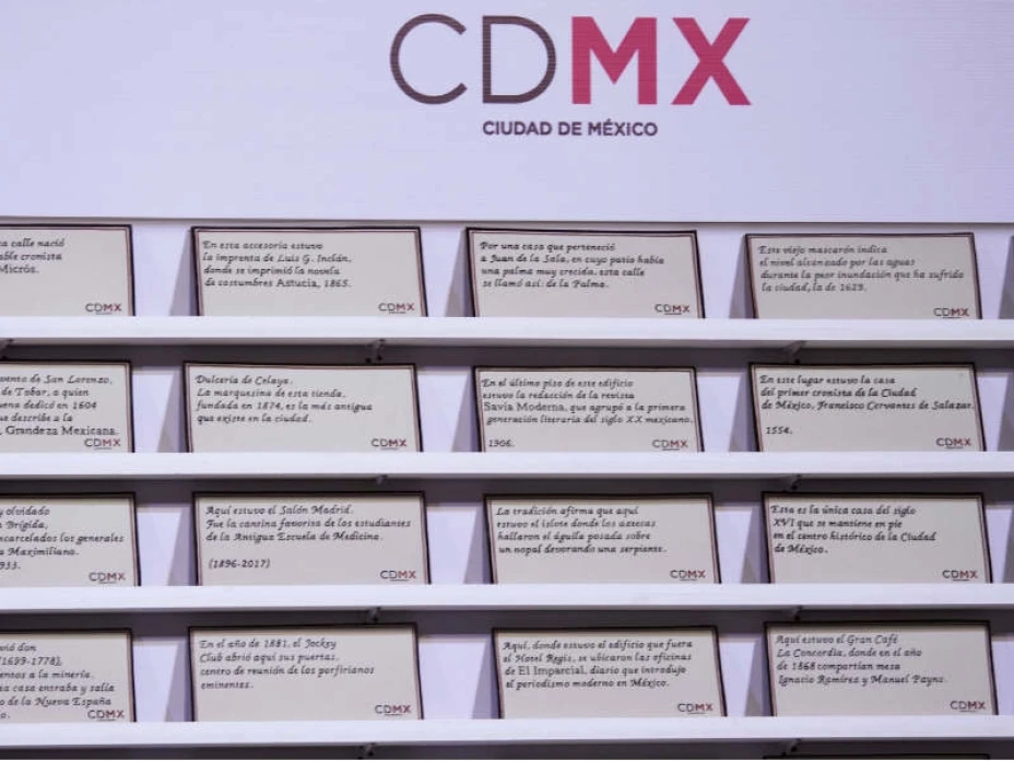 Placas conmemorativas