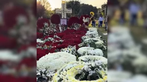 VIDEO | ¿Cómo luce la tumba de “El Mencho” en el Recinto de la Paz?