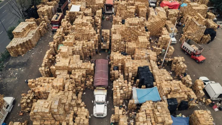 Central de Abastos en CDMX