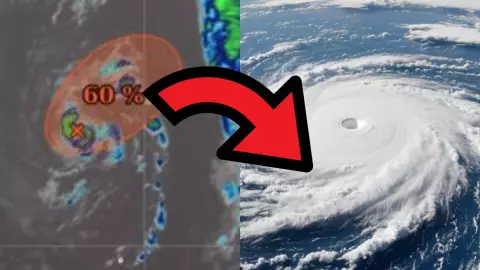 ¡Alerta, Atlántico! Aumenta probabilidad de formarse un ciclón tropical esta noche: ¿Cuál es su ubicación EXACTA hoy?