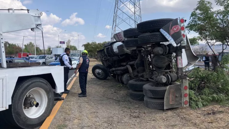 Accidente en bulevar Morelos