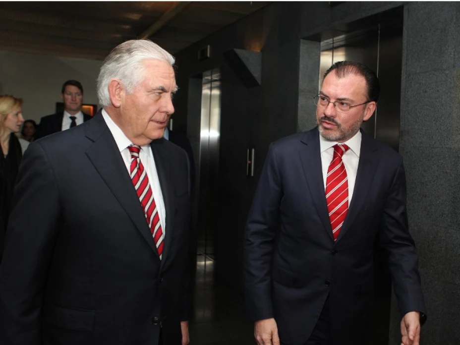Rex Tillerson y Luis Videgaray