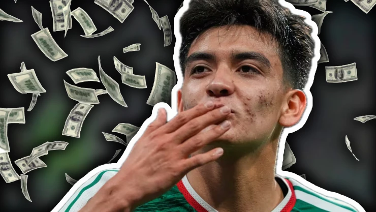 Gilberto Mora, futbolista mexicano de 17 años de edad, es valorado en casi 500 millones tras la Copa Mundial de la FIFA 2026 ™