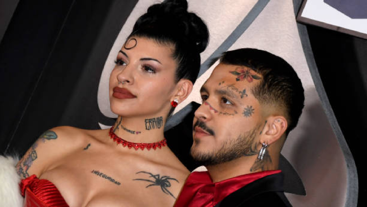 Cazzu y Christian Nodal