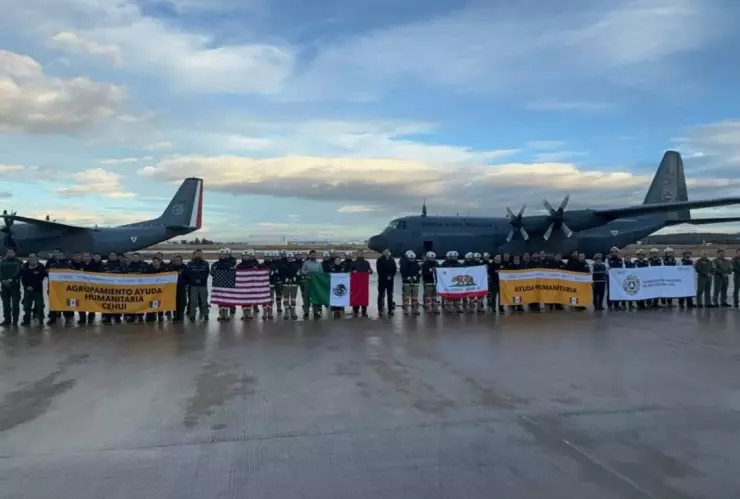 Mexico envia ayuda por incendios en California