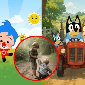 4 capítulos de Plim Plim y Bluey para enseñar a los niños a respetar, compartir y ayudar