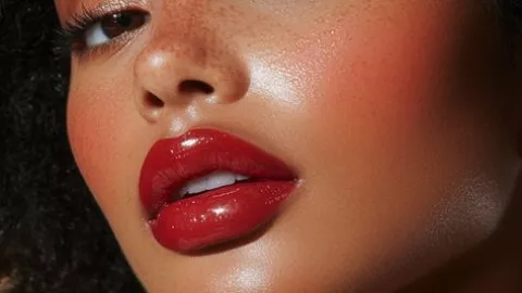 Los tonos rojos en labiales pueden iluminar el rostro del cualquier tipo de piel