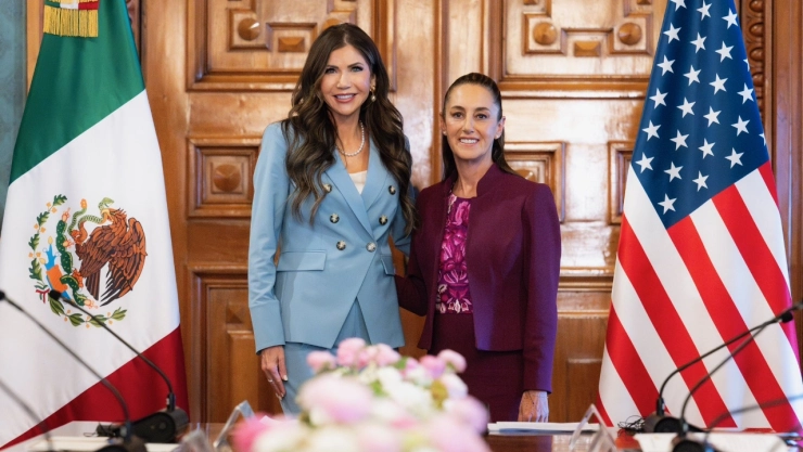México y Estados Unidos fortalecen el diálogo en seguridad y migración. Sheinbaum y Noem destacan avances en la frontera y cooperación bilateral.