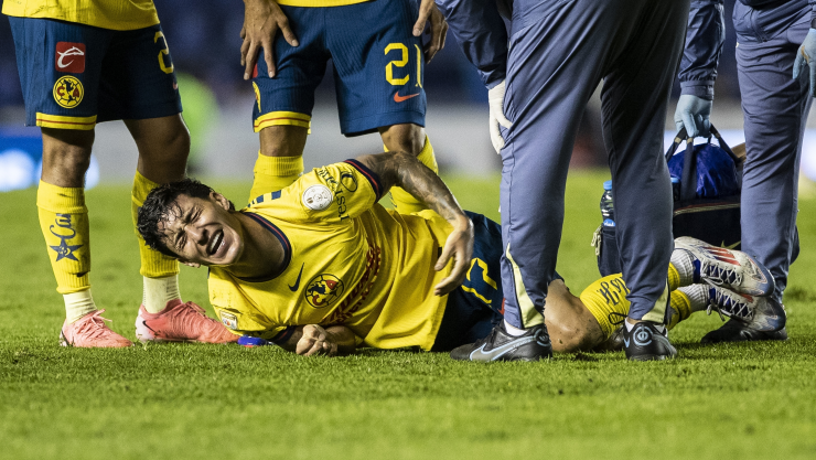 Lesi&oacute;n de Alejandro Zendejas vs Quer&eacute;taro