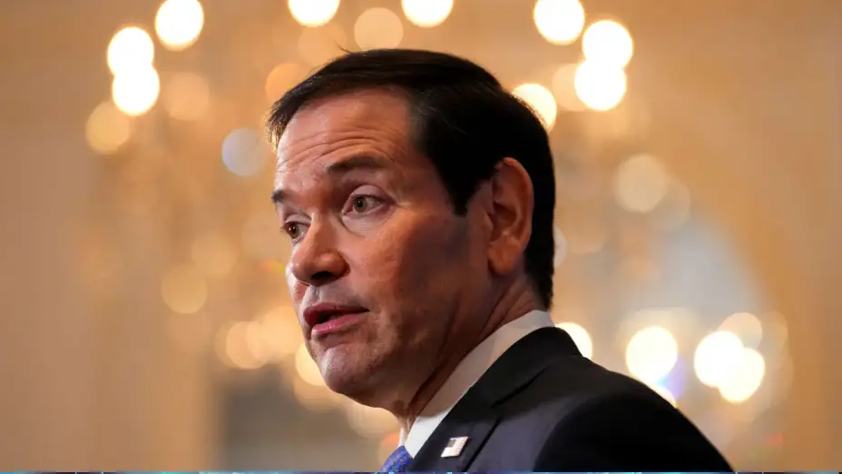 El secretario de Estado de EU, Marco Rubio en Nueva York.
