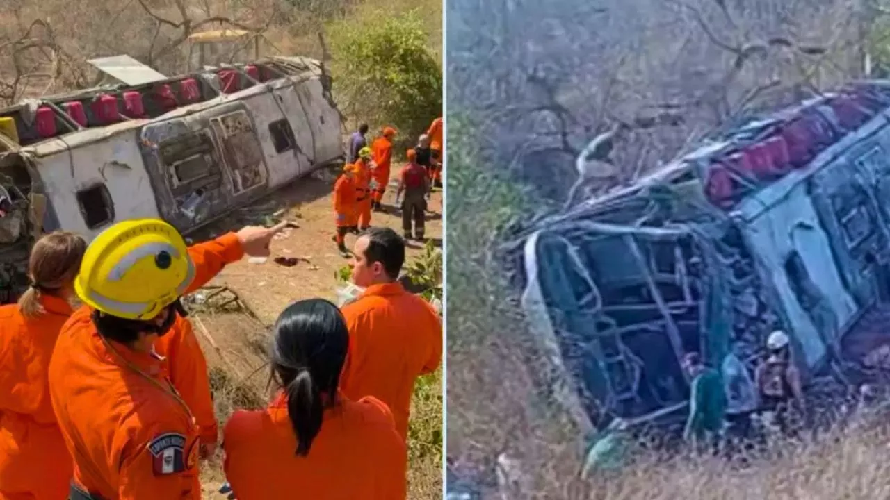 Qué se sabe de la volcadura de autobús de peregrinos en ...