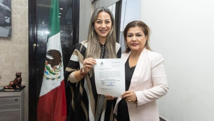 alcaldesa sustituta a Eva Elia Guzmán en Cintalapa