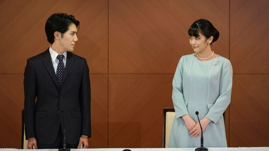 La exprincesa japonesa Mako y su esposo, Kei Komuro.