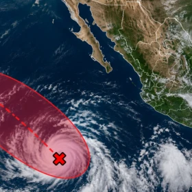 ¿Se acerca la tormenta tropical “Odalys”? Vigilan posible zona de baja presion con 90% de probabilidades de evolución