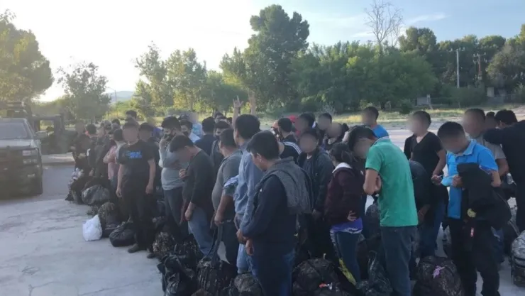 Migrantes rescatados