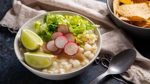 Receta de pozole blanco