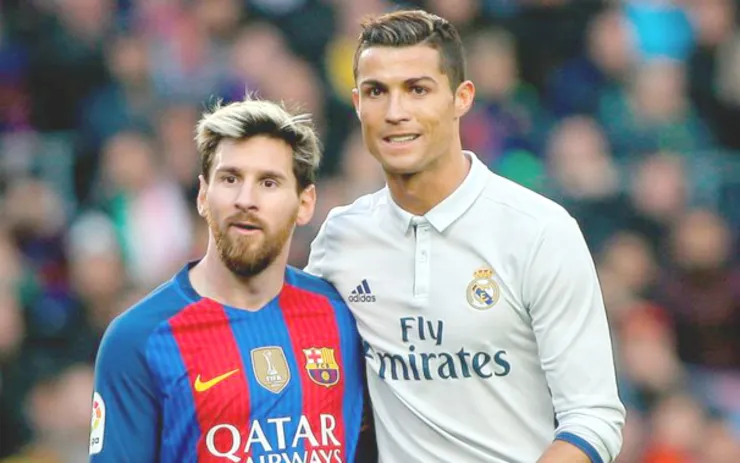 messi y cristiano