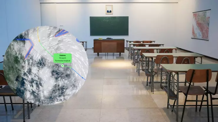 Confirman la SUSPENSIÓN de clases en Isla Mujeres HOY 24 de septiembre ante la Tormenta Tropical Helene