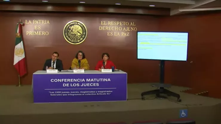 Lista de aspirantes a algún cargo judicial.