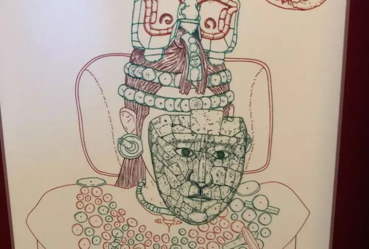 Ajuar de La Reina Roja es exhibido en el Templo Mayor