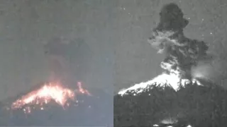 Volcán ‘Sakurajima’ entre en erupción en la isla Kyushu, Japón