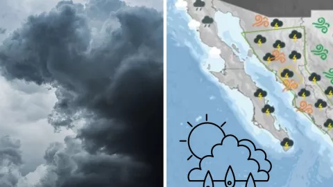 Clima hoy 17 de julio en Baja California: Calor y probabilidades de lluvia