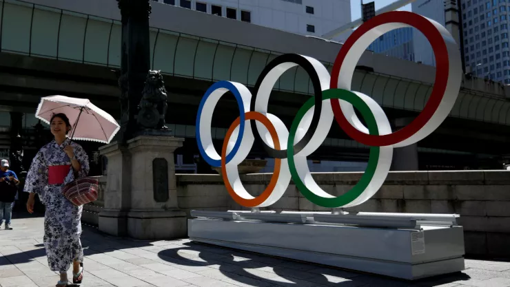 Distrito Nihonbashi de Tokio, Japón.