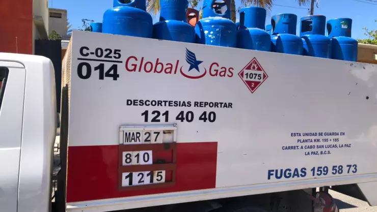 Precios máximos del gas LP del 2 al 8 de enero