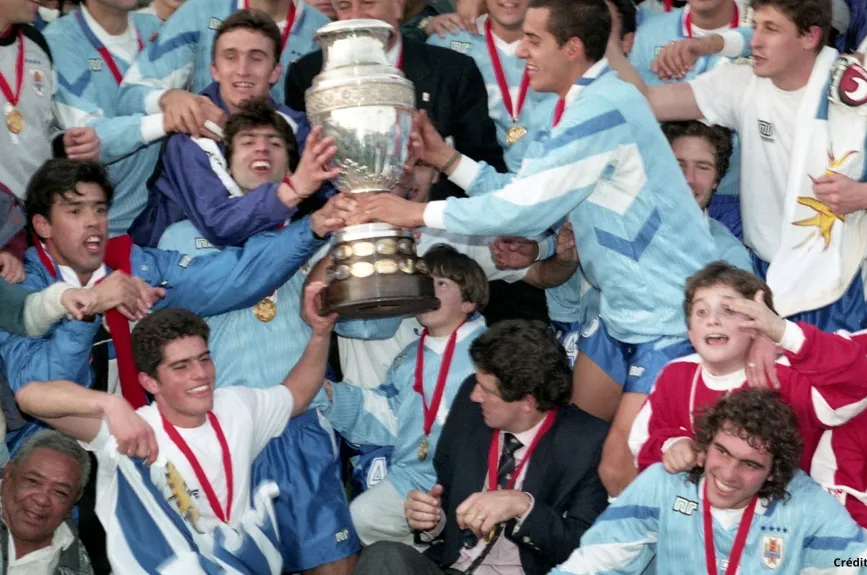 20 campeones ganadores Copa América 1995 2019.jpg