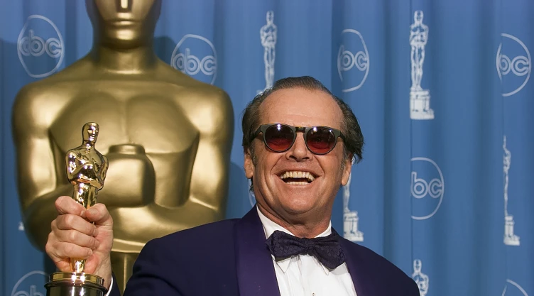 Oscars - Winner Jack Nicholson at Academy Awards 1998