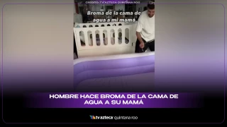 VIRAL: ¿Se pasó de travieso? Joven hace broma a su madre y casi la ahoga