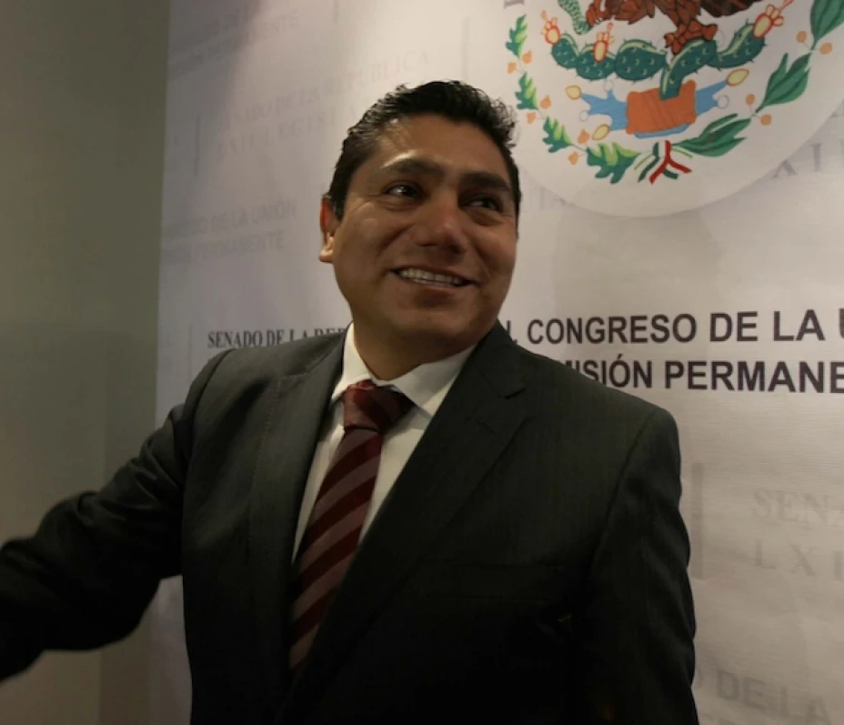 El nuevo coordinadorde la fracción del Partido Acción Nacional (PAN) en el Senado, Jorge Luis Preciado Rodríguez