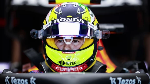 Checo Pérez saldrá en la sexta posición al Gran Premio de Azerbaiyán.