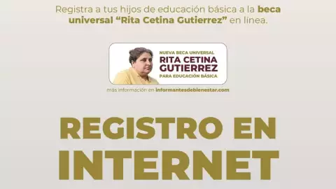 Fechas para hacer el registro de la Beca Universal Rita Cetina