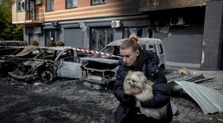 Ataques rusos en Kiev
