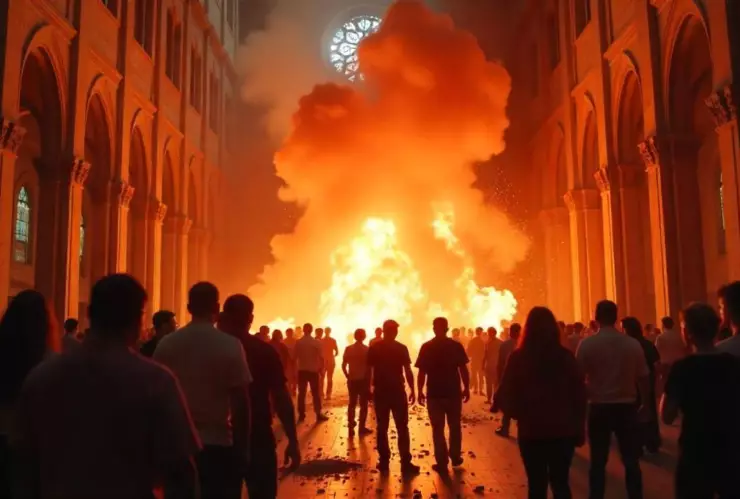 Así fue el atentado con una bomba a la tilma de la Virgen de Guadalupe