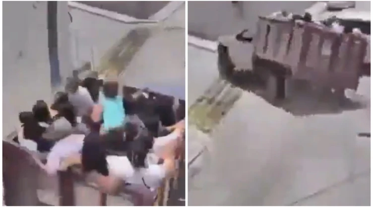 Al menos 15 personas resultaron heridas tras la volcadura ocurrida en Tuxtla Gutiérrez, Chiapas.