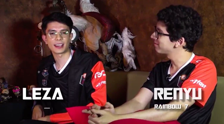 Los jugadores de Rainbow 7 aceptaron el reto