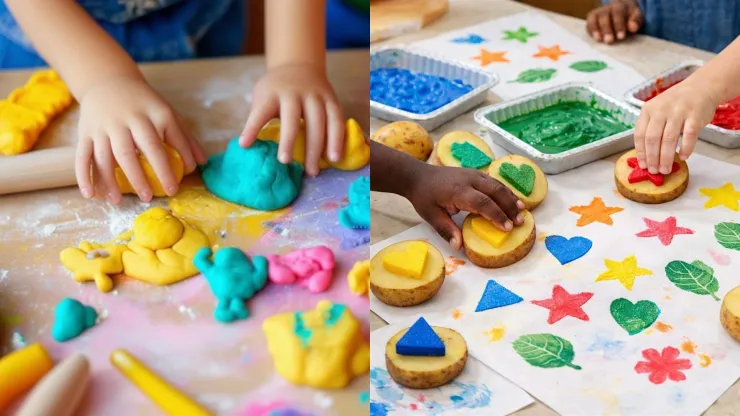 Niños manualidades