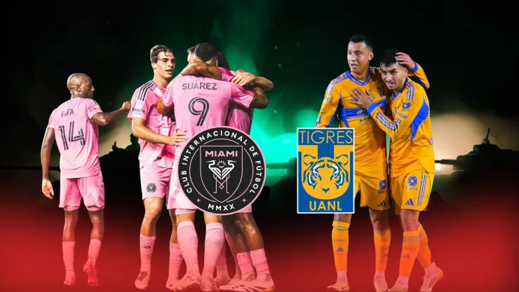 Inter Miami y Tigres van por el boleto a la semifinal de la Leagues Cup.